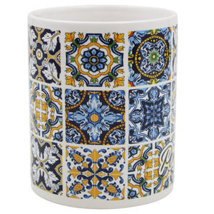 Traditional Portuguese Tile Azulejo Ceramic 12 oz. Coffee Mug