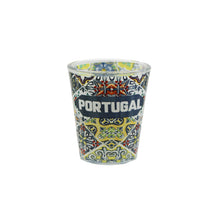 Load image into Gallery viewer, Portugal Tiles Azulejo Shot Glasses, Set of 4
