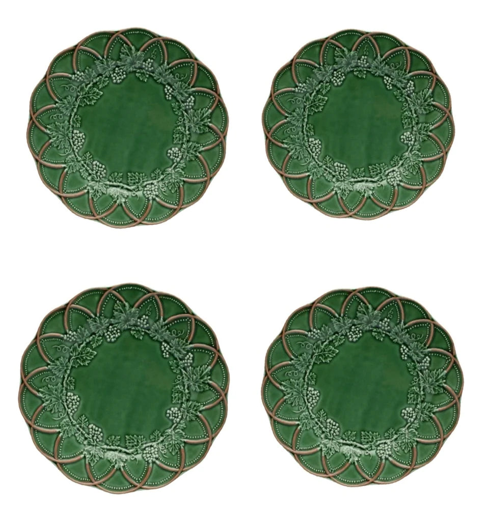 Bordallo Pinheiro Woods Dinner Plate, Set of 4