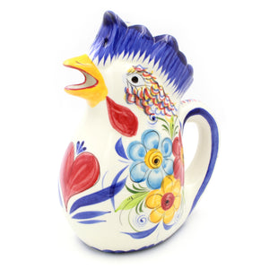 Hand-painted Decorative Traditional Portuguese Ceramic Pitcher