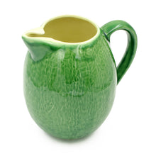 Load image into Gallery viewer, Hand-painted Traditional Portuguese Ceramic Cabbage Pitcher
