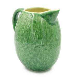 Hand-painted Traditional Portuguese Ceramic Cabbage Pitcher