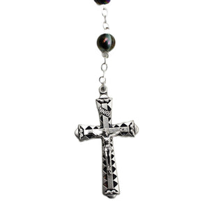 Our Lady of Fatima Made in Portugal Esmeralda Marble Rosary