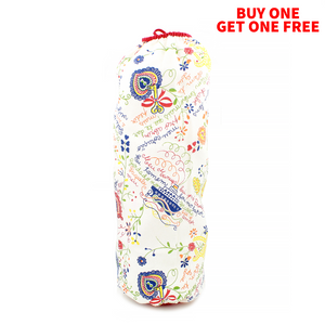 100% Cotton Viana Lovers Plastic Bag Holder