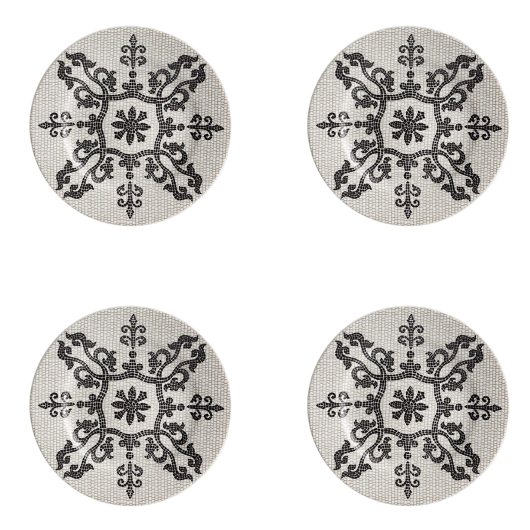 Vista Alegre Portuguese Cobblestone Bread and Butter Plate, Set of 4