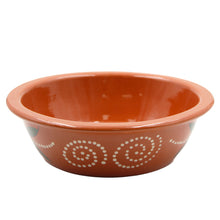 Load image into Gallery viewer, João Vale Hand-Painted Traditional Terracotta Salad Bowl
