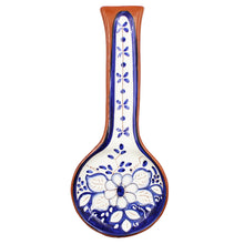 Load image into Gallery viewer, Hand-painted Portuguese Pottery Clay Terracotta Spoon Rest
