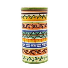 Load image into Gallery viewer, Hand-Painted Portuguese Pottery Clay Terracotta Utensil Holder
