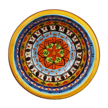 Load image into Gallery viewer, Hand-painted Portuguese Pottery Clay Terracotta Colorful Bowl
