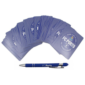 FC Porto FCP Portuguese Soccer Deck of Cards and Pen Set