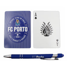 Load image into Gallery viewer, FC Porto FCP Portuguese Soccer Deck of Cards and Pen Set
