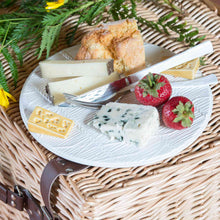 Load image into Gallery viewer, Bordallo Pinheiro White Cheese Tray with Yellow Cheese
