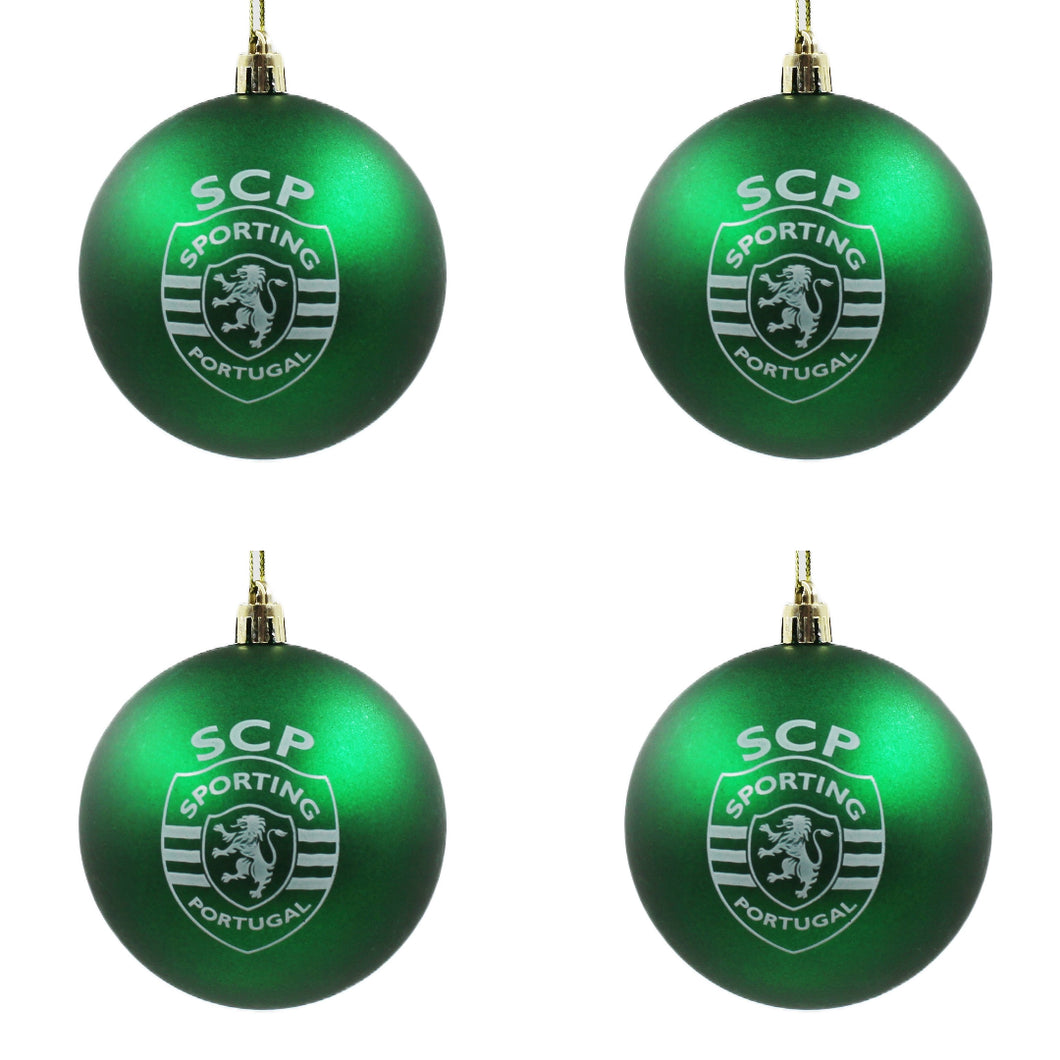 Sporting Clube de Portugal SCP Christmas Ornament Ball Set