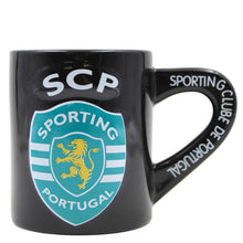 Load image into Gallery viewer, Sporting CP 12 oz. Ceramic Coffee Mug, Black
