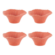 Load image into Gallery viewer, Bordallo Pinheiro Maria Flor Hollyhock Bowl, Set of 4
