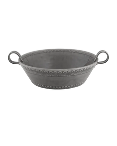 Bordallo Pinheiro Rua Nova Anthracite Salad Bowl