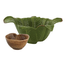 Load image into Gallery viewer, Bordallo Pinheiro Bananas From Madeira 5 Piece Salad Serving Set
