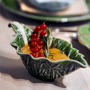 Bordallo Pinheiro Cabbage Sauceboat, Set of 2