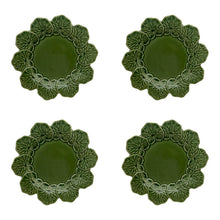 Load image into Gallery viewer, Bordallo Pinheiro Geranium Dinner Plate, Set of 4
