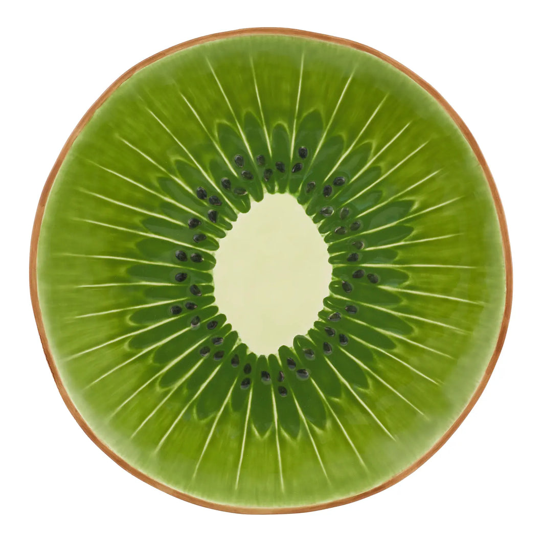 Bordallo Pinheiro Tropical Fruits Kiwi Charger Plate