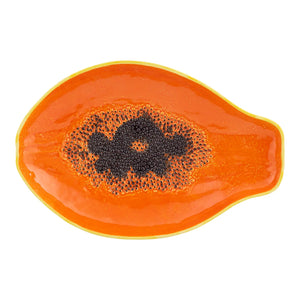 Bordallo Pinheiro Tropical Fruits Papaya Platter