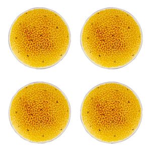 Bordallo Pinheiro Tropical Fruits Passion Fruit Dessert Plate, Set of 4