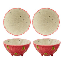 Load image into Gallery viewer, Bordallo Pinheiro Tropical Fruits Pitaya Bowl, Set of 4
