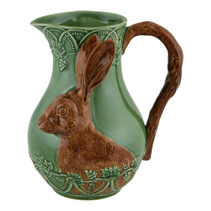 Bordallo Pinheiro Woods Hare Pitcher