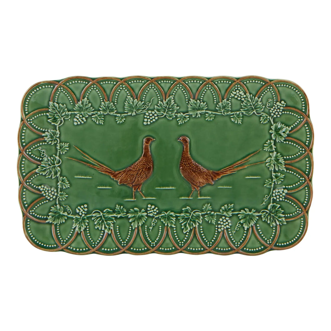 Bordallo Pinheiro Woods Pheasant Tray