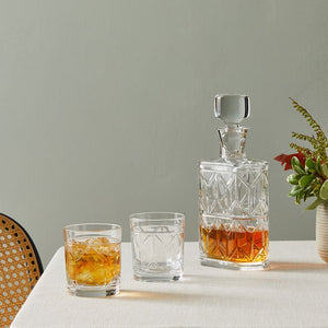 Vista Alegre Crystal Avenue Whisky Decanter