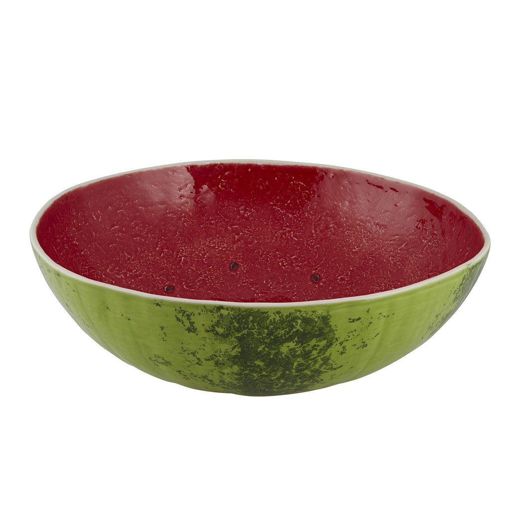 Bordallo Pinheiro Watermelon 186 oz. Salad Bowl