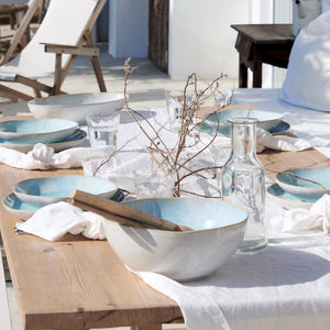 Casafina Eivissa Sea Blue 5 Piece Place Setting