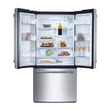 Load image into Gallery viewer, Mabe Ino27Jspffs 27 Cu. Ft. Stainless Steel French Door Refrigerator 220 Volts Export Only
