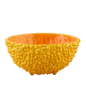 Load image into Gallery viewer, Bordallo Pinheiro Amazonia 6&quot; Yellow Bowl, Set of 2
