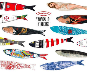 Bordallo Pinheiro Decorative Sardine - Saudade