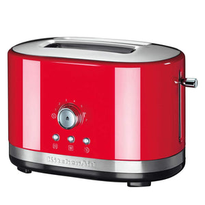 KitchenAid 2-Slice Toaster, Empire Red, 220-240 Volts, Not for USA