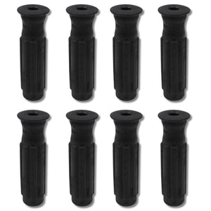 Set of 8 Rubber Foosball Handles for Portuguese Tables