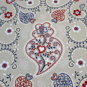 Traditional Portuguese Viana Heart Cotton Kitchen Dish Towel, Set of 2