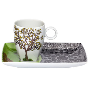 Vista Alegre Soul of Lisbon Tray and Mug