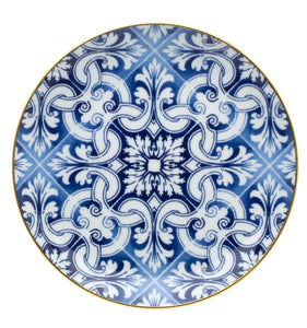 Vista Alegre Transatlântica Dessert Plate, Set Of 4