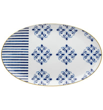 Load image into Gallery viewer, Vista Alegre Transatlântica Large Oval Platter
