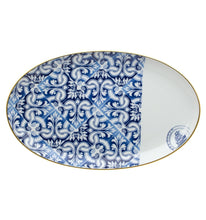 Load image into Gallery viewer, Vista Alegre Transatlântica Medium Oval Platter
