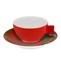 Load image into Gallery viewer, Vista Alegre Cinema Português Coffee Cups and Saucers, Set of 4
