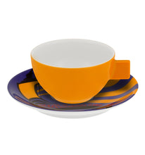 Load image into Gallery viewer, Vista Alegre Cinema Português Coffee Cups and Saucers, Set of 4
