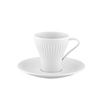 Load image into Gallery viewer, Vista Alegre Utopia Espresso Cup and Saucer, Set of 4
