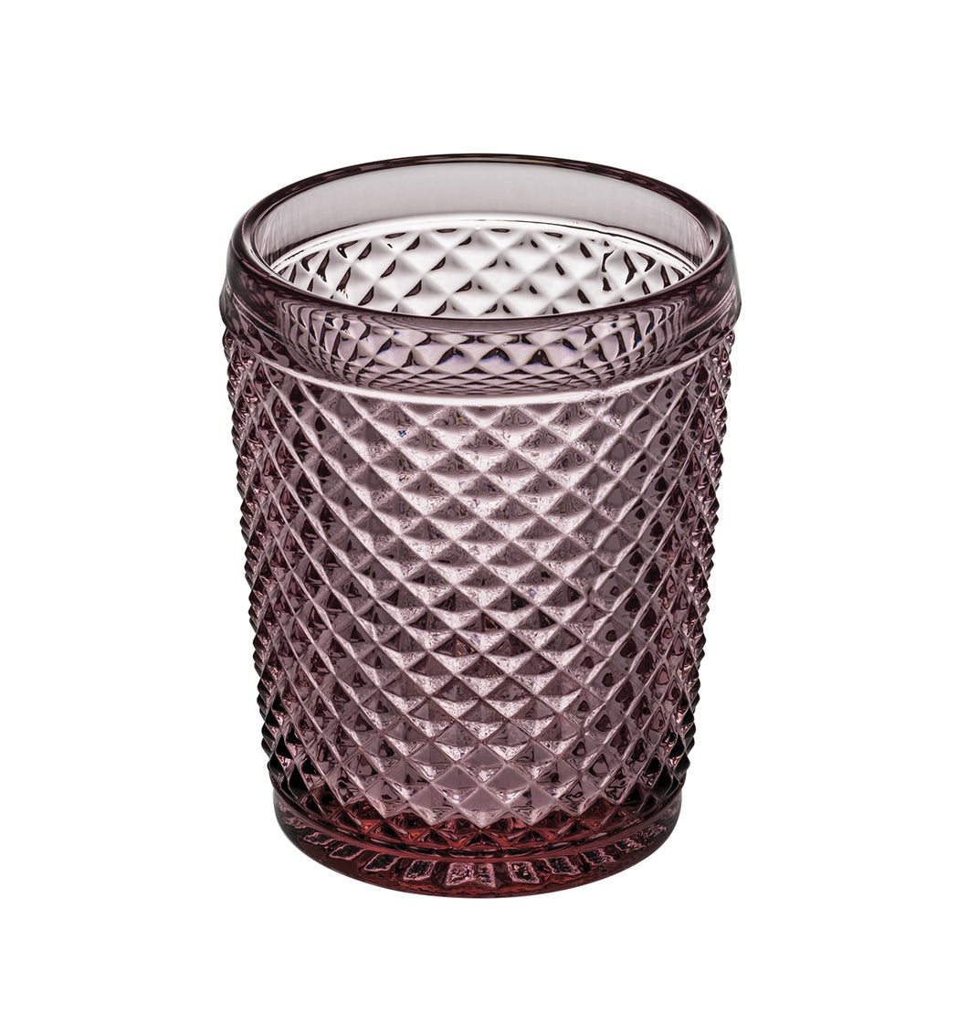 Vista Alegre Bicos Pink Old Fashion/Tumbler, Set of 4