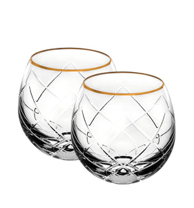 Vista Alegre Crystal Dux Old Fashion, Set of 2