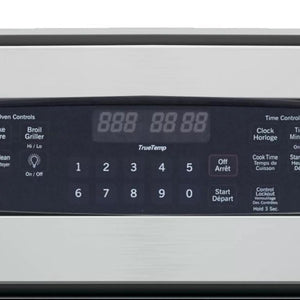 Mabe EML735 Stainless Steel Freestanding Electric Ceramic Range 220-240 Volts Export Only