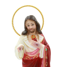 Load image into Gallery viewer, 9&quot; Sacred Heart of Jesus Religious Statue Made in Portugal
