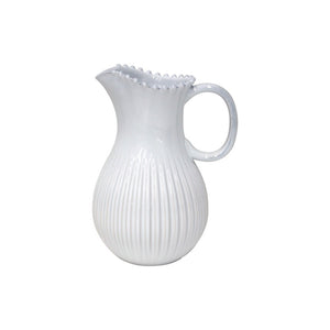 Costa Nova Pearl 87 oz. White Pitcher